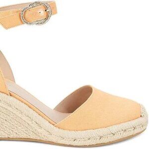 Stuart Weitzman Mango Espadrille Wedge Shoes Size 6.5